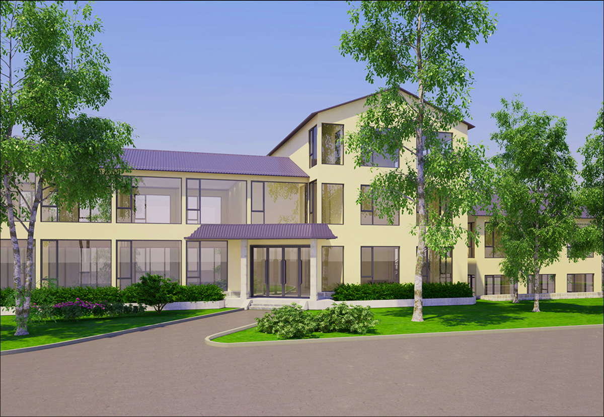 厵村整棟1980m²辦公樓裝修